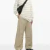 Patch-pocket cotton trousers