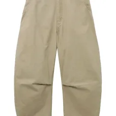 Patch-pocket cotton trousers