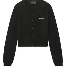 Кардиган с V-образным вырезом и вышивкой Кардиган с V-образным вырезом и вышивкой