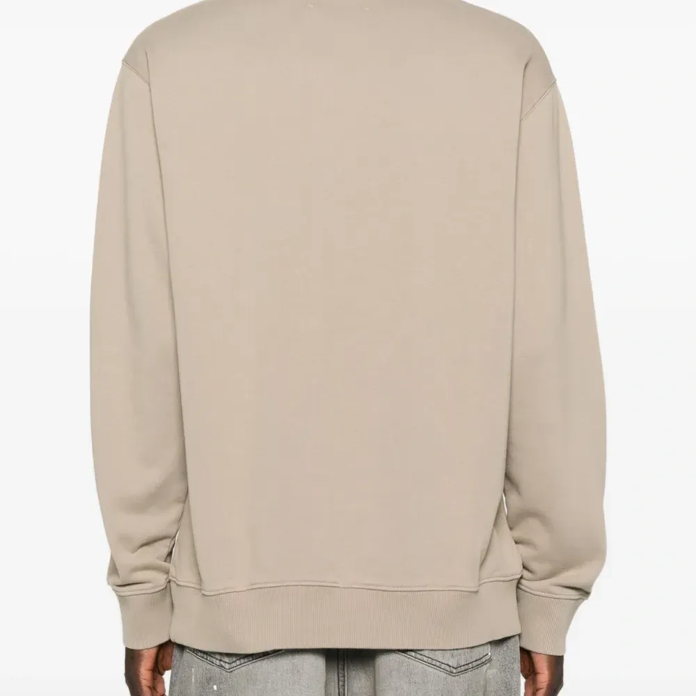 Толстовка с круглым вырезом и логотипом