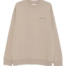 Толстовка с круглым вырезом и логотипом