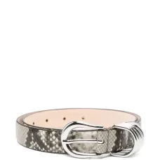 Ремень Hollyhock со змеиным принтом