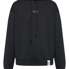 Худи с графичным принтом и кулиской Худи с графичным принтом и кулиской