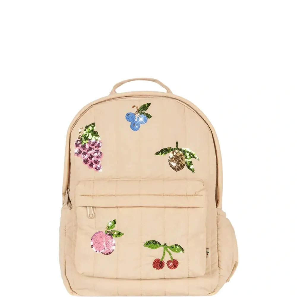 Стеганый рюкзак Juno с отделкой пайетками Стеганый рюкзак Juno с отделкой пайетками