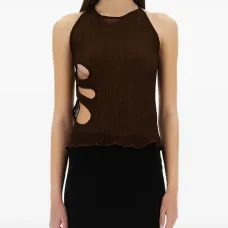 Топ Lily с вырезом халтер