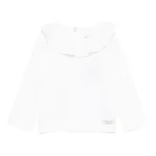 Топ с длинными рукавами и оборками