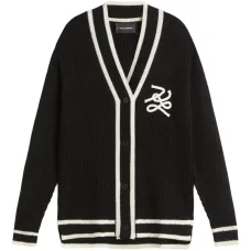 Кардиган с V-образным вырезом