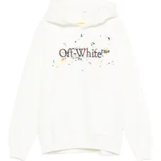 Худи с эффектом разбрызганной краски