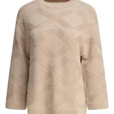 Свитер с узором в ромб Свитер с узором в ромб