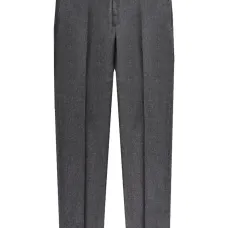 Шерстяные брюки со складками