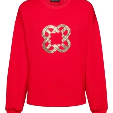 Украшенный свитшот Украшенный свитшот