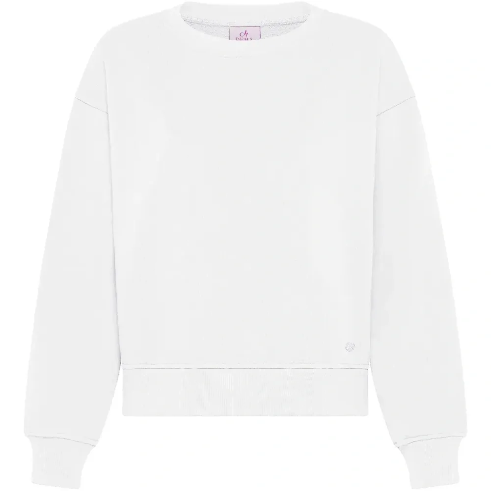 Свитер с круглым вырезом