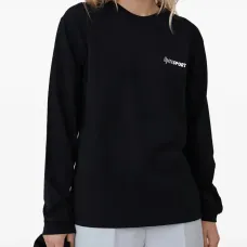 Футболка Claudette с длинными рукавами и логотипом