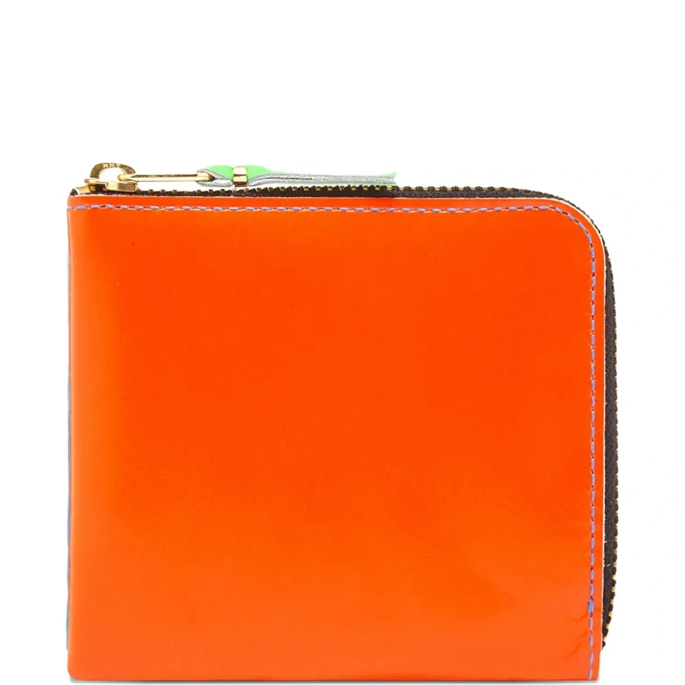 Неоновый кошелек на молнии