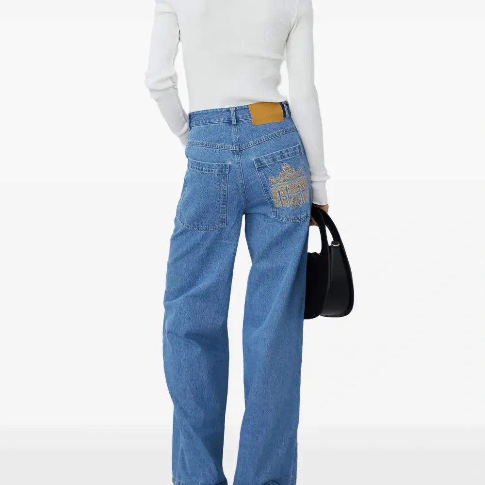 Джинсы Camèlia с вышивкой Джинсы Camèlia с вышивкой