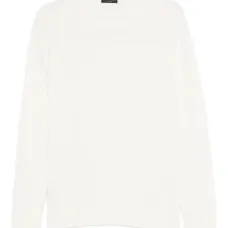 Свитер с круглым вырезом