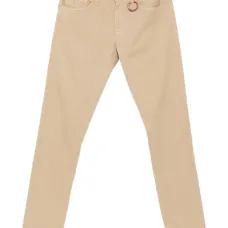 Брюки с металлическим декором