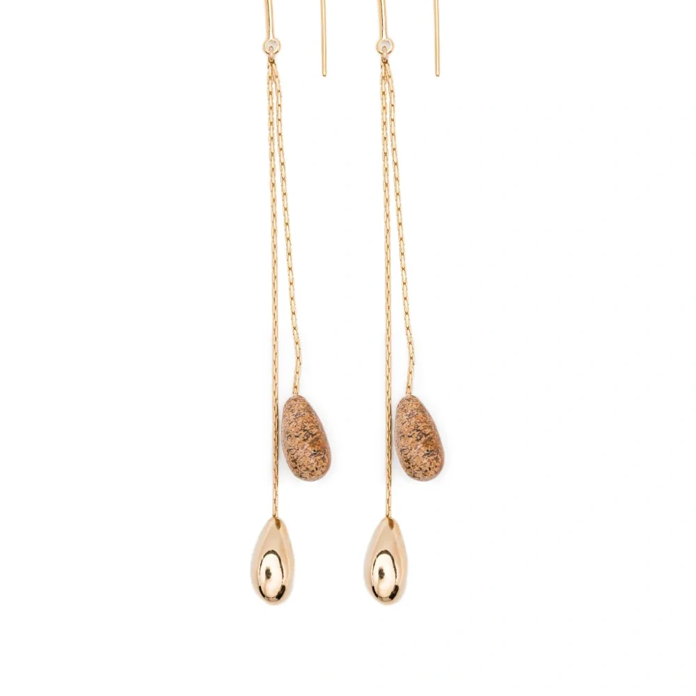 Серьги Imala с камнями