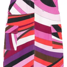 Юбка с геометричным узором