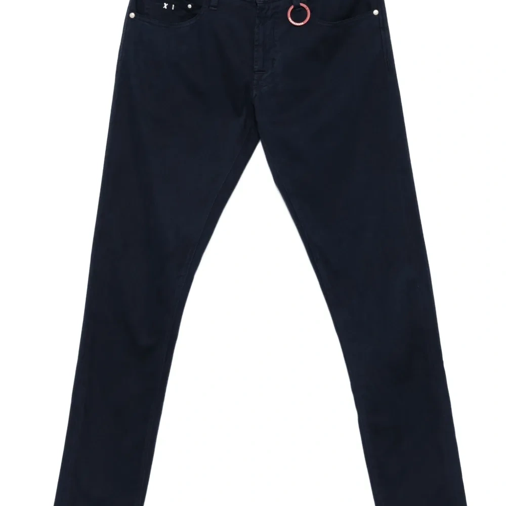 Брюки с металлическим декором