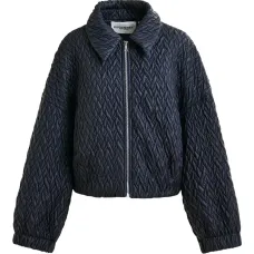 Стеганая куртка на молнии