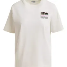 Футболка с круглым вырезом