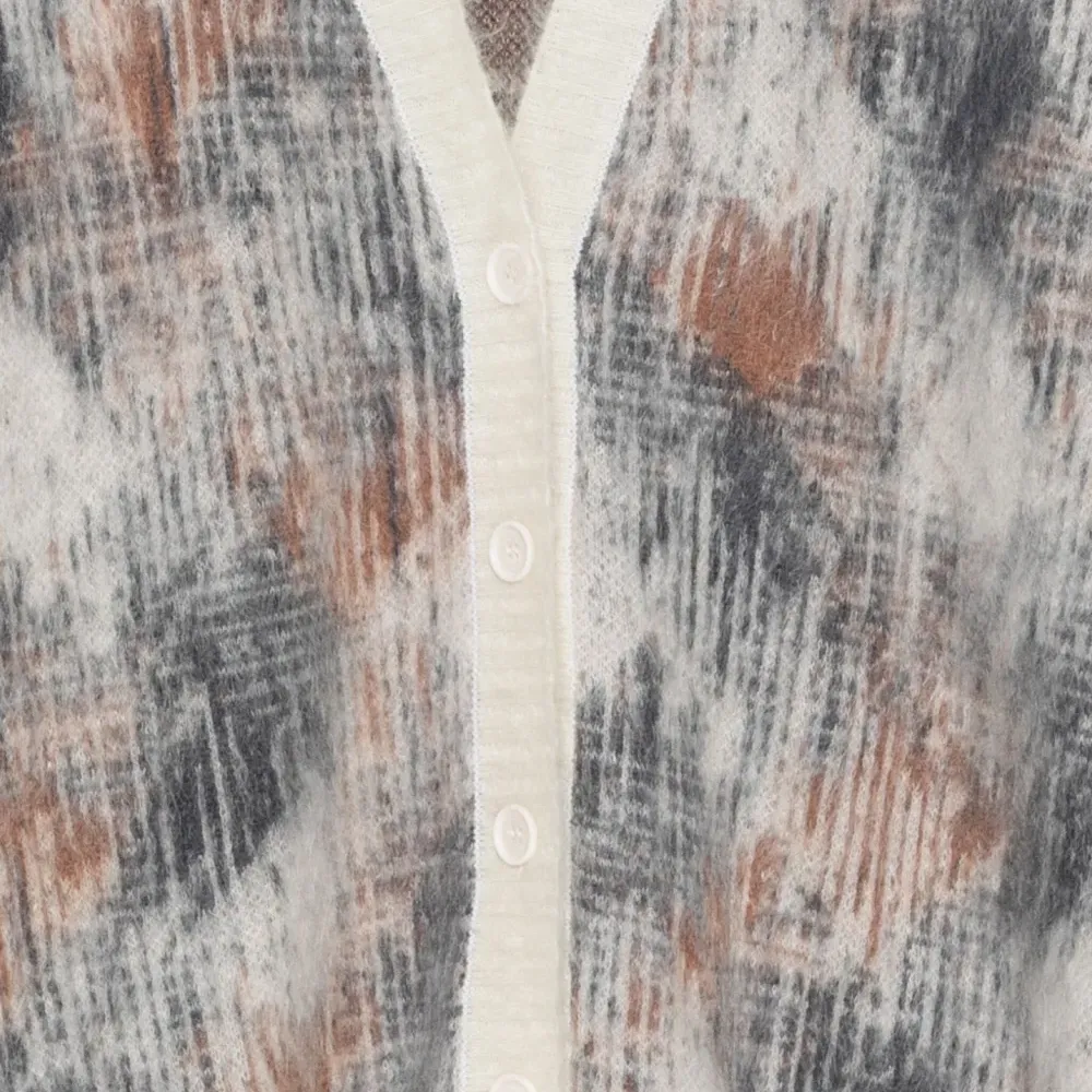 Кардиган с абстрактным узором Кардиган с абстрактным узором