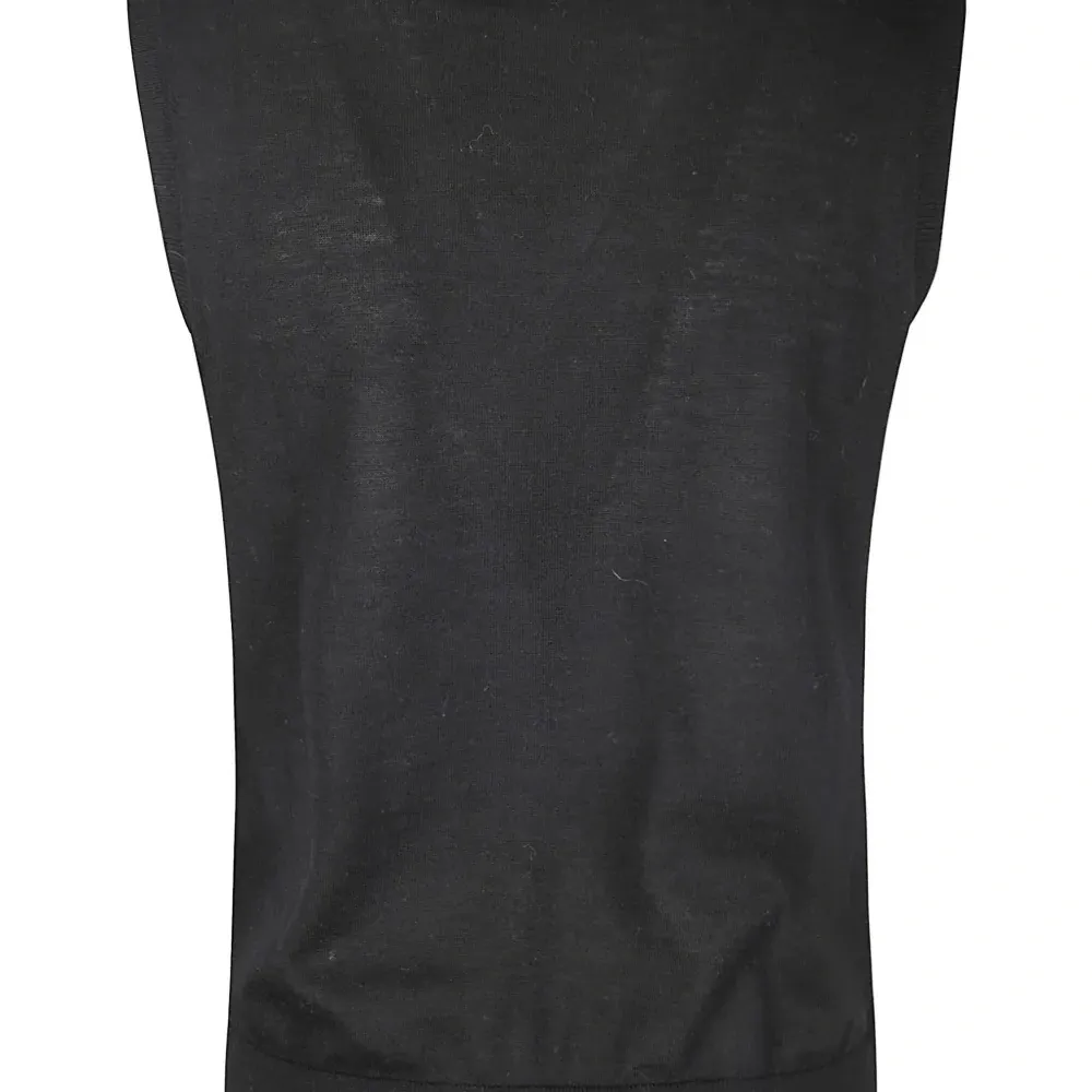 Вязаный кашемировый жилет Вязаный кашемировый жилет