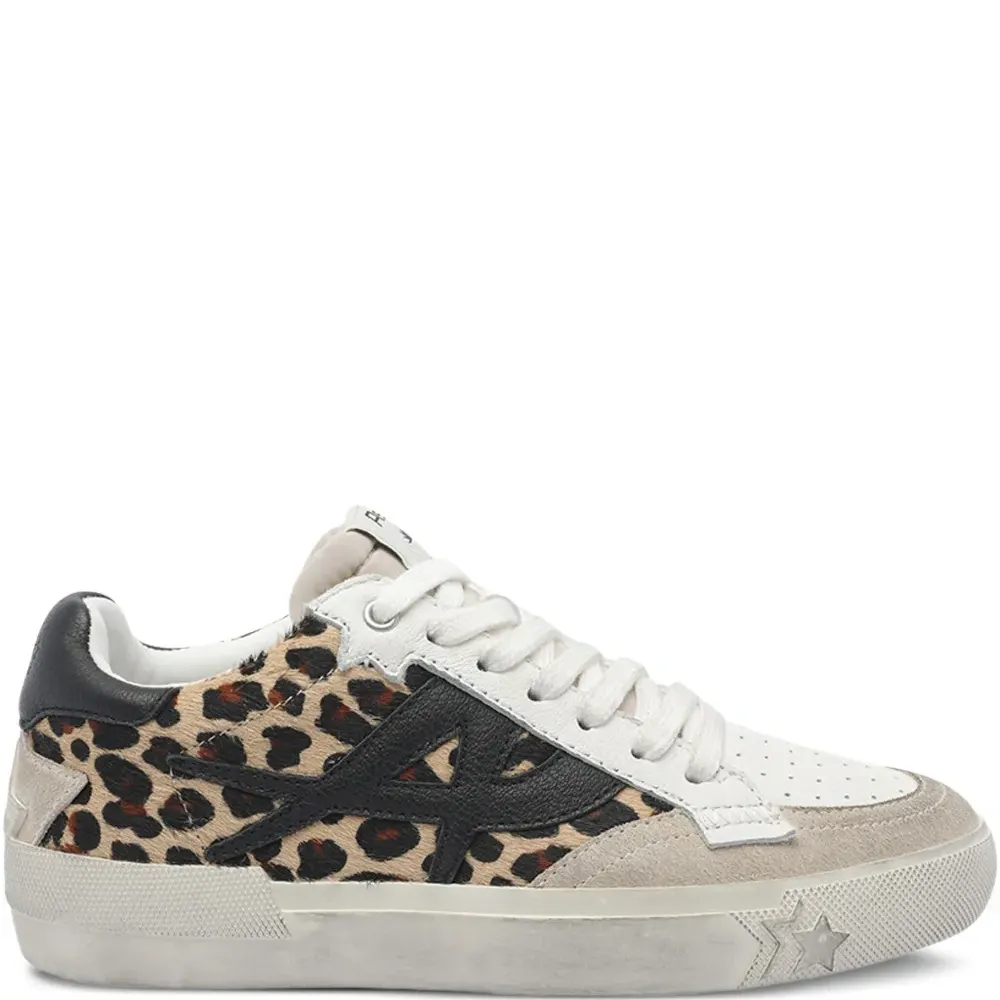 Кроссовки Moonlight Retro с леопардовым принтом