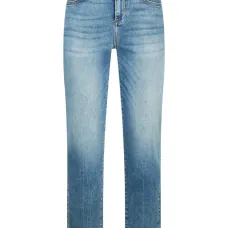 Джинсы с нашивкой-логотипом