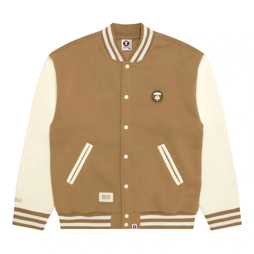 Бомбер с нашивкой-логотипом