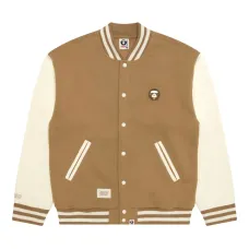 Бомбер с нашивкой-логотипом