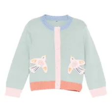 Кардиган с нашивкой