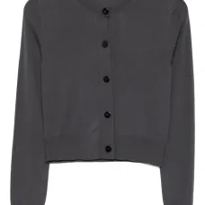 Укороченный кардиган на пуговицах Укороченный кардиган на пуговицах