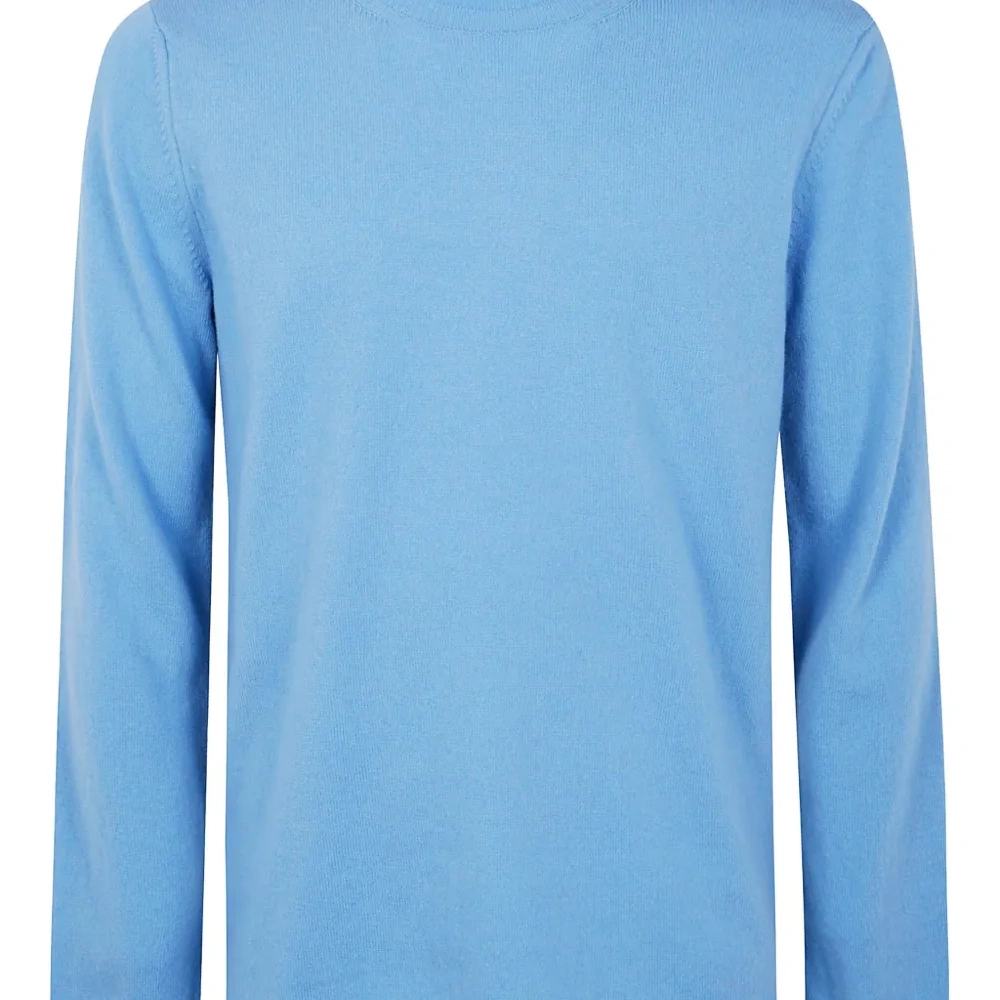 Шерстяной джемпер с круглым вырезом