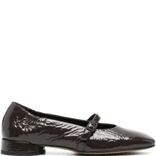 Балетки на плоской подошве