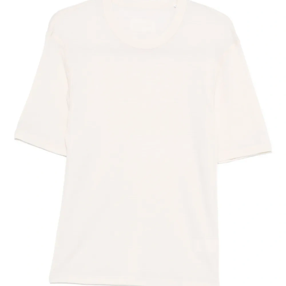 Футболка с короткими рукавами и круглым вырезом