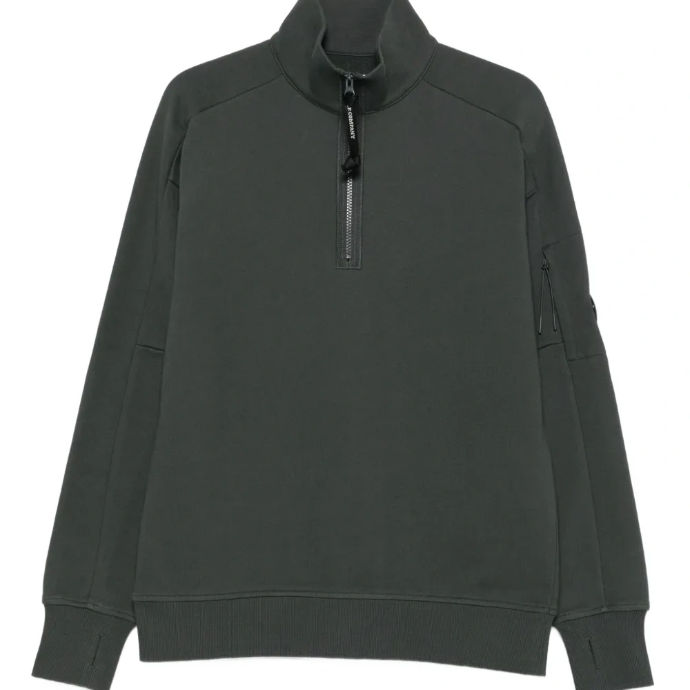 Толстовка с воротником на молнии