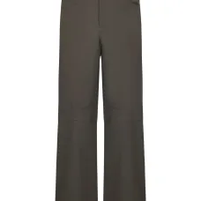 Брюки с карманами на молнии