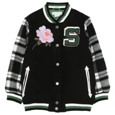 Бомбер с вышивкой