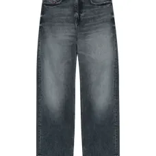 Джинсы 2001 D-Macro с эффектом потертости