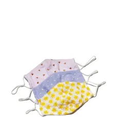 Украшенные маски для лица (набор из трёх штук)