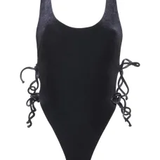 Вельветовый слитный купальник на шнуровке Bowie Вельветовый слитный купальник на шнуровке Bowie