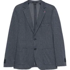 Однобортный пиджак в клетку