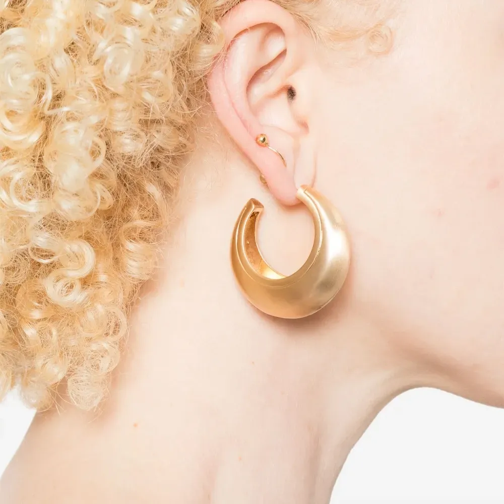 Серьги-кольца Mona