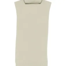 Топ с высоким воротником