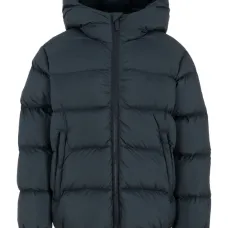 Пуховик с капюшоном