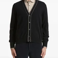 Кардиган с V-образным вырезом