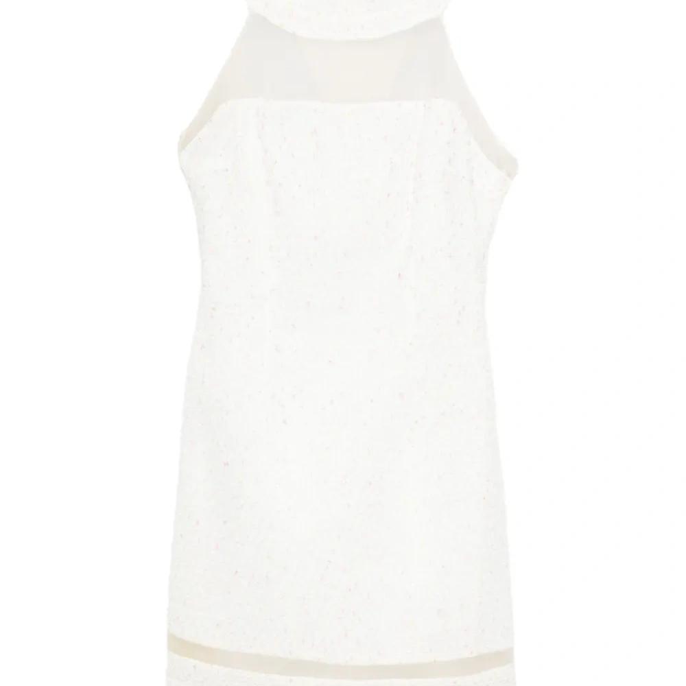 Платье мини с U-образным вырезом