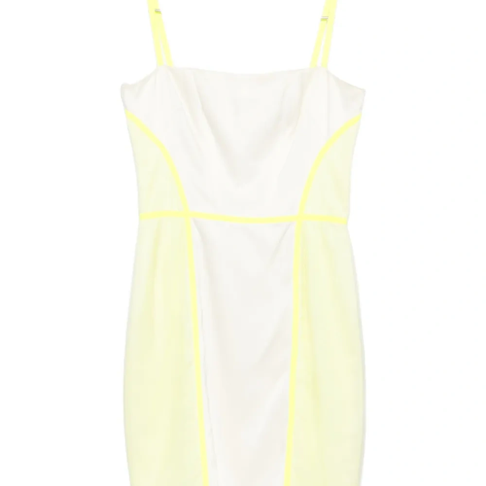 Платье мини со вставками